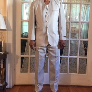 Beige Formal Suit